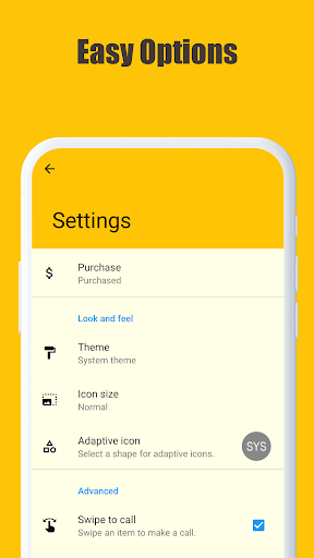 Contacts Folder ekran görüntüsü