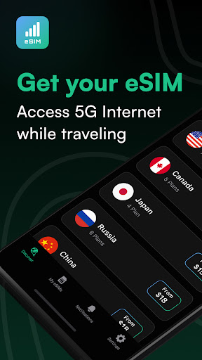 eSIM App: Global Data & Travel ekran görüntüsü
