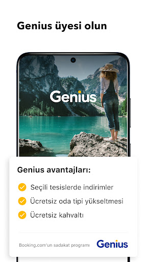 Booking.com Otel Rezervasyonu ekran görüntüsü