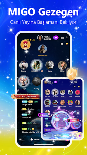 MIGO LITE: Canlı sohbet et ekran görüntüsü