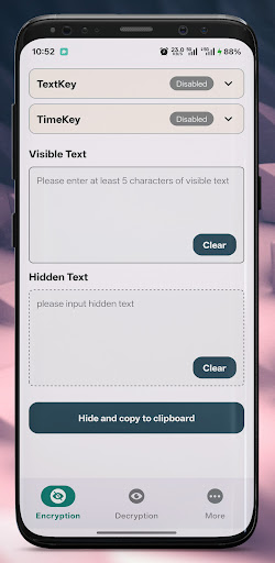 HideMessage:Gizli Sohbet/Gizli ekran görüntüsü