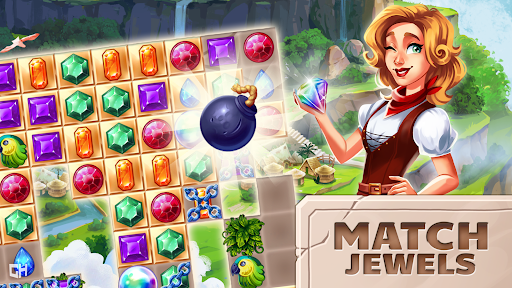 Jewel Quest Match 3 Adventure ekran görüntüsü