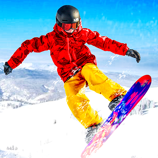 snowboard dağ dublör 3d
