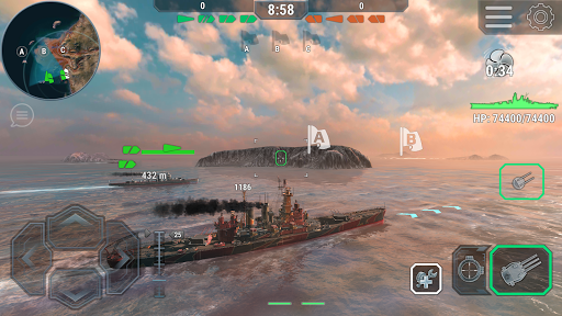 Warships Universe Naval Battle ekran görüntüsü