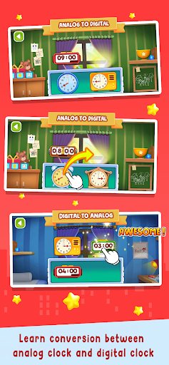 Telling Time Academy ekran görüntüsü
