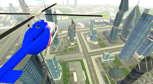 City Helicopter Simulator Game ekran görüntüsü