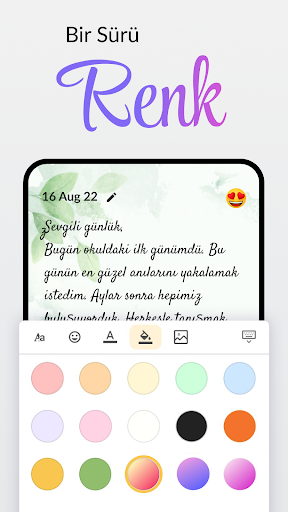 Günlüğüm: Journal with lock ekran görüntüsü