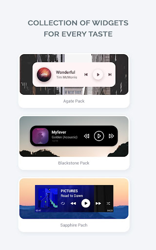 Ses Widget paketi ekran görüntüsü