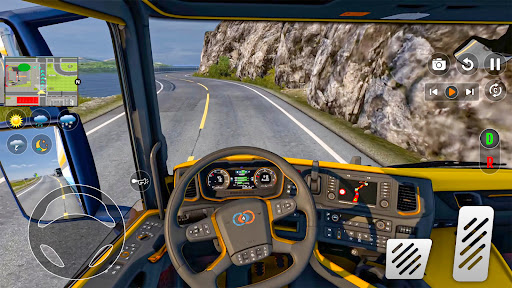US Cargo Truck Driving 3D Game ekran görüntüsü