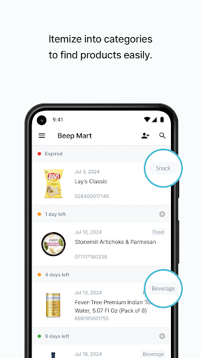 BEEP - Expiry Date Tracking ekran görüntüsü