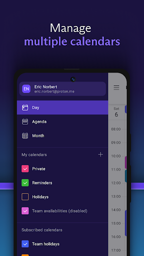 Proton Calendar: Secure Events ekran görüntüsü