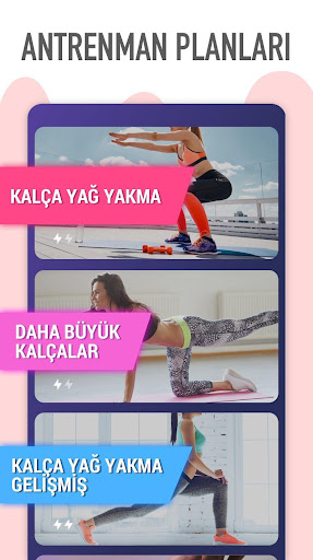 Kalça Egzersizi - Popo Egzersi ekran görüntüsü