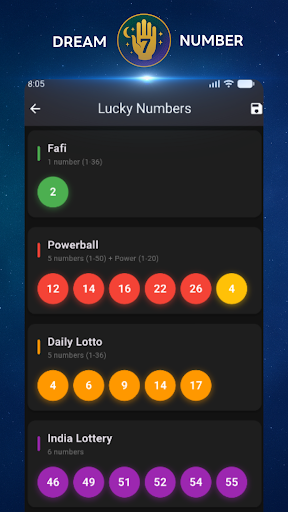 Dream Lucky Number ekran görüntüsü