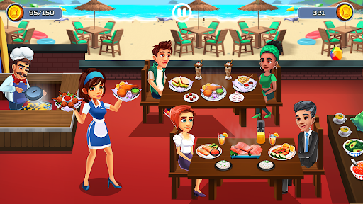 Cooking Cafe - Watch Game ekran görüntüsü