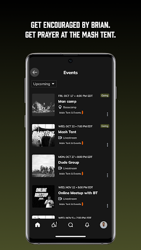 Man Camp App ekran görüntüsü