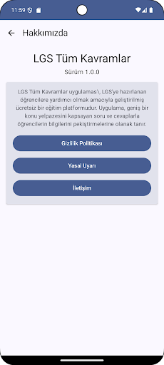 LGS Tüm Kavramlar ekran görüntüsü