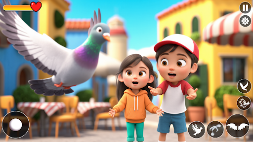 I am Bird Simulator offline 3D ekran görüntüsü