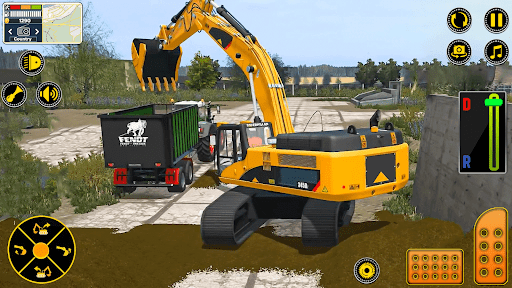 Excavator Crane Road Builder ekran görüntüsü