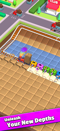 Train Digger - Idle Game ekran görüntüsü