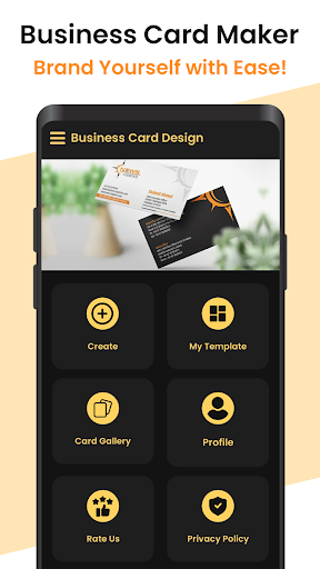 Business Card Maker & Editor ekran görüntüsü