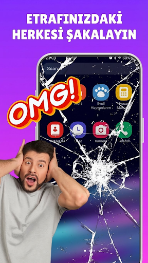 Haha Broken - Kırık Ekran ekran görüntüsü