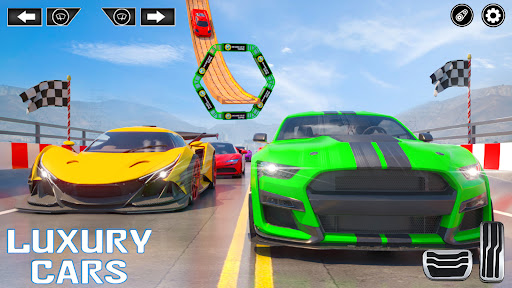 Crazy GT Stunt Car Racing ekran görüntüsü