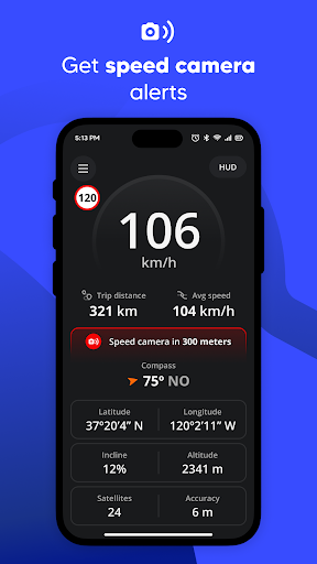 Karta Cockpit: Speedometer HUD ekran görüntüsü
