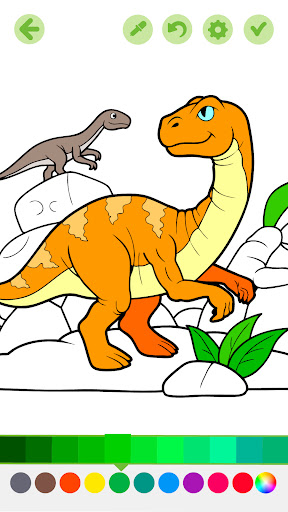 Dino Coloring ekran görüntüsü