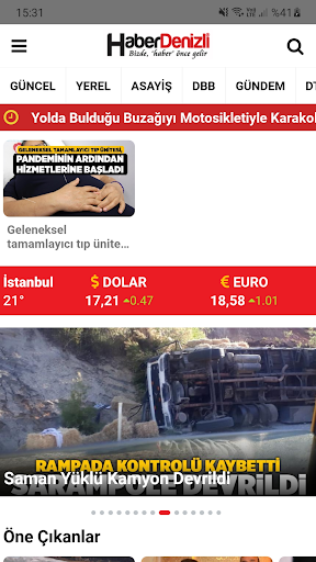 Haber Denizli ekran görüntüsü