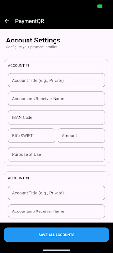 QR Ödeme: SEPA ve IBAN Oluştur ekran görüntüsü