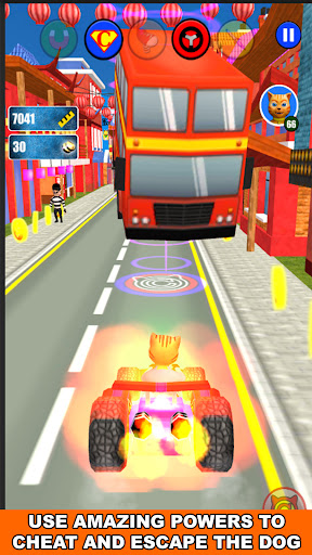Super Hero Cat Run ekran görüntüsü