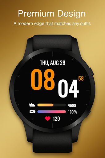 Vital Edge Premium WatchFace ekran görüntüsü