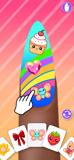 Acrylic Nail Salon Game: ASMR ekran görüntüsü