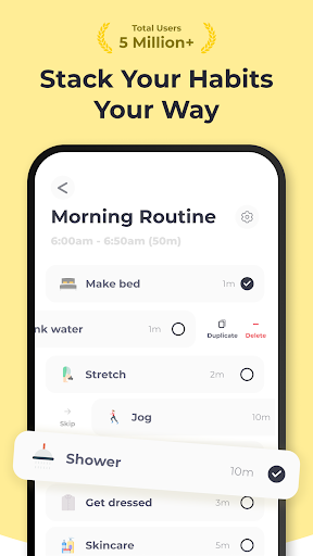 Routine Planner, Habit Tracker ekran görüntüsü
