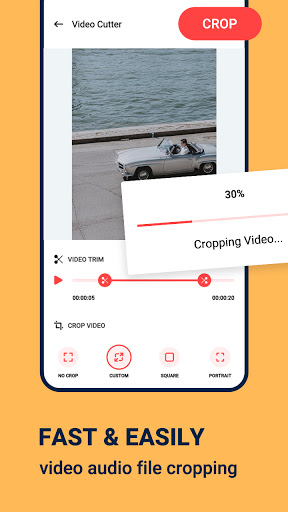 Video Cutter, Cropper, Audio C ekran görüntüsü