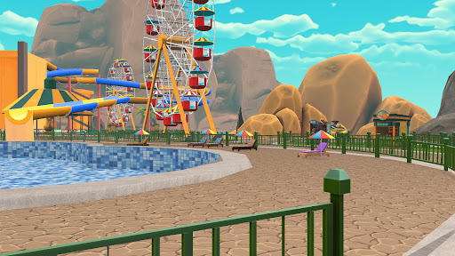 Waterpark Theme Simulator ekran görüntüsü