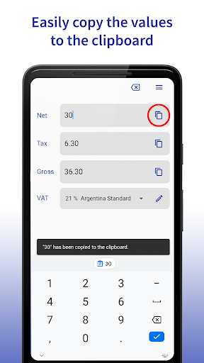 VAT Calculator: UltraVAT ekran görüntüsü