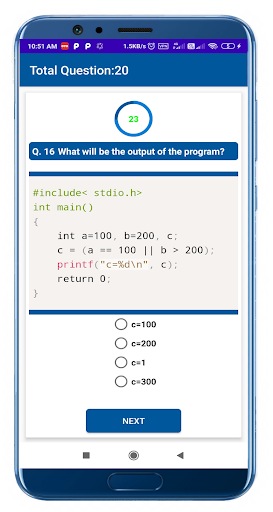 C Placement Paper | MCQ | Comp ekran görüntüsü