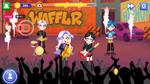 Fearlett Music Galaxy Beat ekran görüntüsü