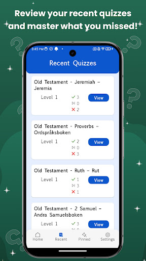 Swedish Bible Quiz ekran görüntüsü