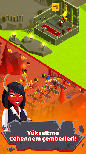 Hell: Idle Evil Tycoon Sim ekran görüntüsü