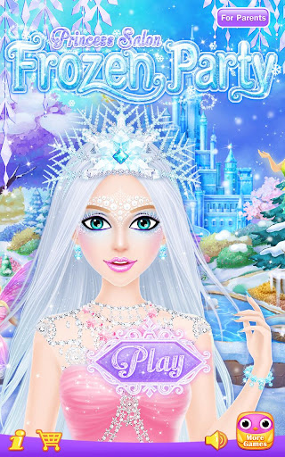 Princess Salon: Frozen Party ekran görüntüsü