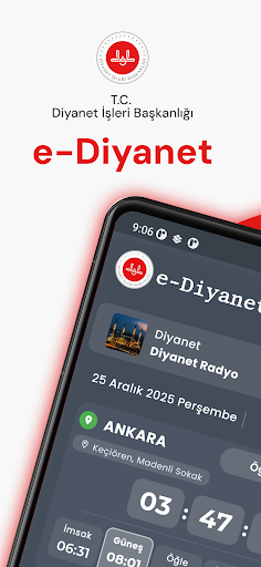 e-Diyanet ekran görüntüsü