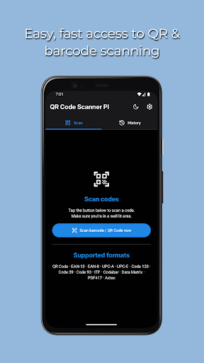 Barcode Scanner & QR Reader PI ekran görüntüsü
