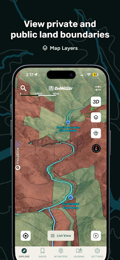 onWater Fish - Fishing Spots ekran görüntüsü