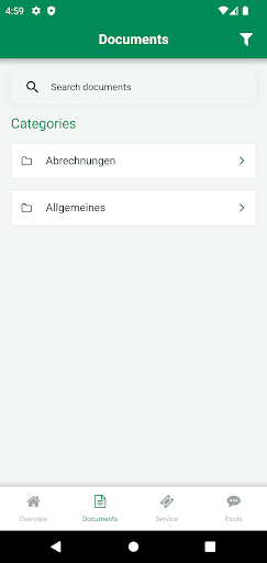 Rosenberg Connect ekran görüntüsü