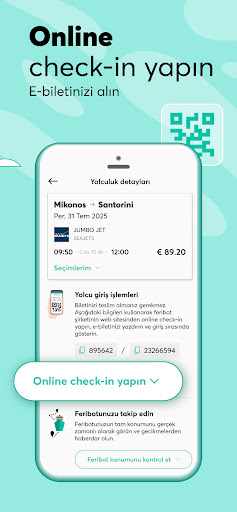 Ferryhopper Feribot Uygulaması ekran görüntüsü