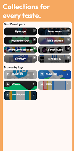 TweakVault - Launchers & UI ekran görüntüsü