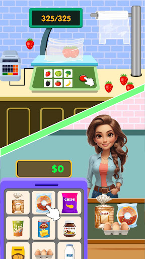 Mart Store Master Cashier Game ekran görüntüsü