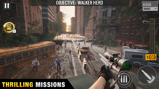 Sniper Zombies: Zombi Oyunları ekran görüntüsü